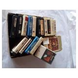 16) 8 TRACKS AND 1) CASSETTE