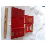 5 OLDER COIN BOOKS, 1962, 65, 90, 2015, 16