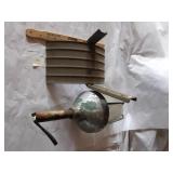 CROUSE OLD BARN LIGHT & GARDEN HOSE HOLDER