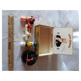 KING EDWARD CIGAR BOX, TOOTHPICK HOLDER