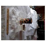 OLD HERSHEYS TIN, FLOWER POT, PLASTIC