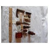 OLD LYSOL BOTTLE SMALL CHIP, SHOE HORNS