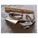 OLD FILLING STATION OIL SPOUTS