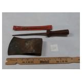 AXE HEAD, KNIFE SHARPENER, ETC