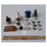 AVON LITTLE BROWN JUG, ORNAMENT BIRDS