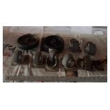 CASTERSALL SIZES, 2 WHEELS