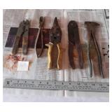 TIN SNIPS, WIRE CUTTERS, FENCE PLIERS