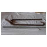 2) PRY BARS, ONE IS BROKEN ON ONE END