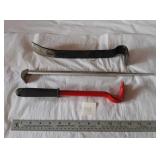 SMALL PRY BAR, NAIL PULLERS