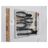 4 PC MASTER MECHANIC PLIER SET