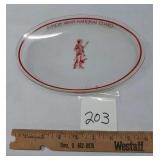 ILLINOIS NATIONAL GUARD OVAL PLATE