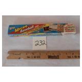 TOPPS MICRO BASEBALL CARDS, THE OFFICIAL