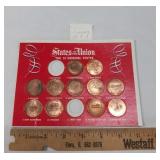 STATES OF THE UNION ORG STATES, 2 MISSING