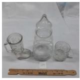 CLEAR CANDY TREE, BOOT MUG, ETC