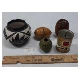 INDIAN POTTERY, TROP ARTIC BANK,