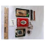 ARMY & BOY SCOUT PATCHES, KEY CHAINS,