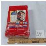 NBA HOOPES 1990-1991 36 PACKS, 15 CARDS