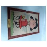 2) LARGE LUCY PAPER PICS