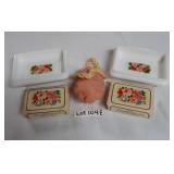 PIG SOAP, 2 COUNTRY GARDEN SOAPS, AVON