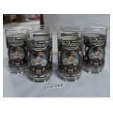6 DR PEPPER GLASSES