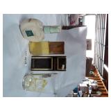 WHITE MUSK, PERFUME FLINESTONE GLASS