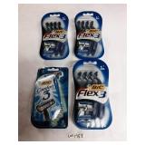 4 NEW PKGS RAZORS
