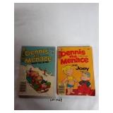 2 DENNIS THE MENACE BOOKS