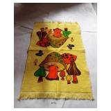 VINTAGE MUSHROOM HAND TOWEL