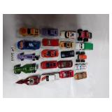 25 MISC TOY CARS & TRUCKS