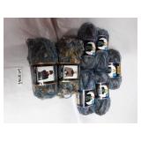 7 SMALL ROLLS YARN