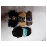 4 ROLLS OF YARN