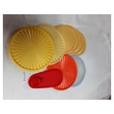 MISC TUPPERWARE LIDS