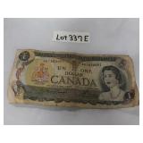 CANADIAN $1.00 BILL
