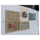 5 PCS PAPER ARTICLES