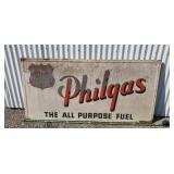 Philgas The All Purpose Fuel Advertising Metal