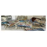 33 License plates... majority from Illinois, 1