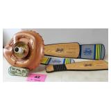 Baseball ceiling fan
4 fan baseball bat blades 2