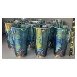 (9) Vintage Indiana Carnival Glasses