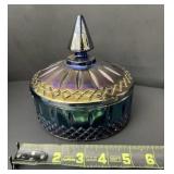 Vintage Indiana Carnival Glass Candy Dish