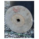 Vintage Grinding Wheel