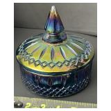 Vintage Indiana Carnival Glass Candy Dish