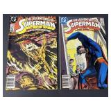 DC Superman Sept.87 No.432, Apr.88 No.439 Comic