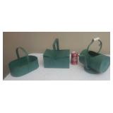 Metal Decorations/Planters