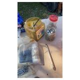 Spray paint and hardware