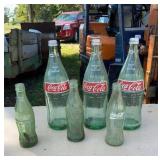Glass coke bottles