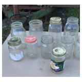 Quart and pint canning jars