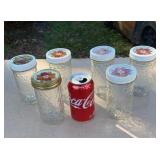 Jam and jelly jars