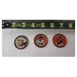 1964 All Stars Baseball Tokens