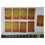 National League All-Star Baseball Cards