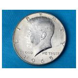 1965 Kennedy Silver Half Dollar